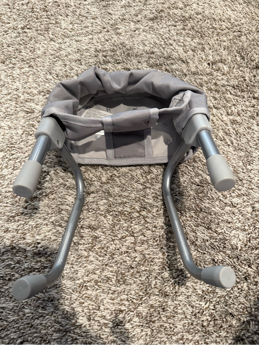 Pottery Barn Kids Gray Strap-On Booster Seat Accessory